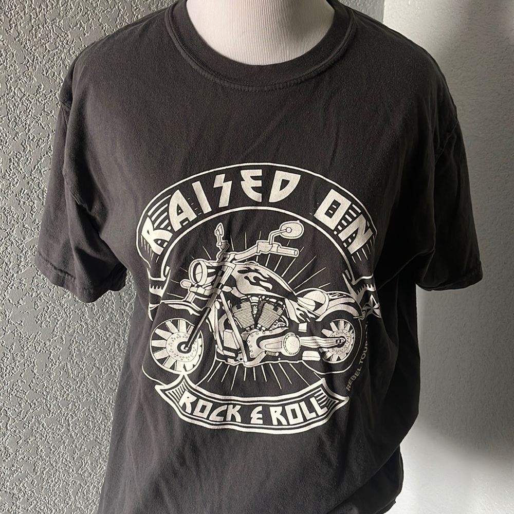 Motorcycle graphic tee